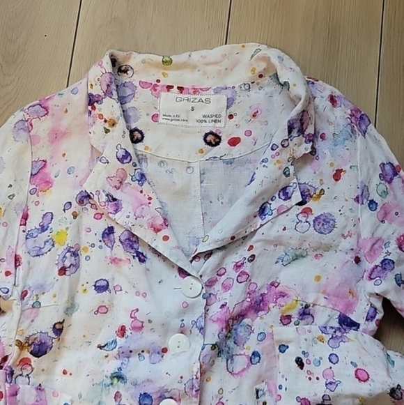 GRIZAS Linen Jacket S - Picture 3 of 6